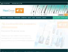 Tablet Screenshot of microgroup.com